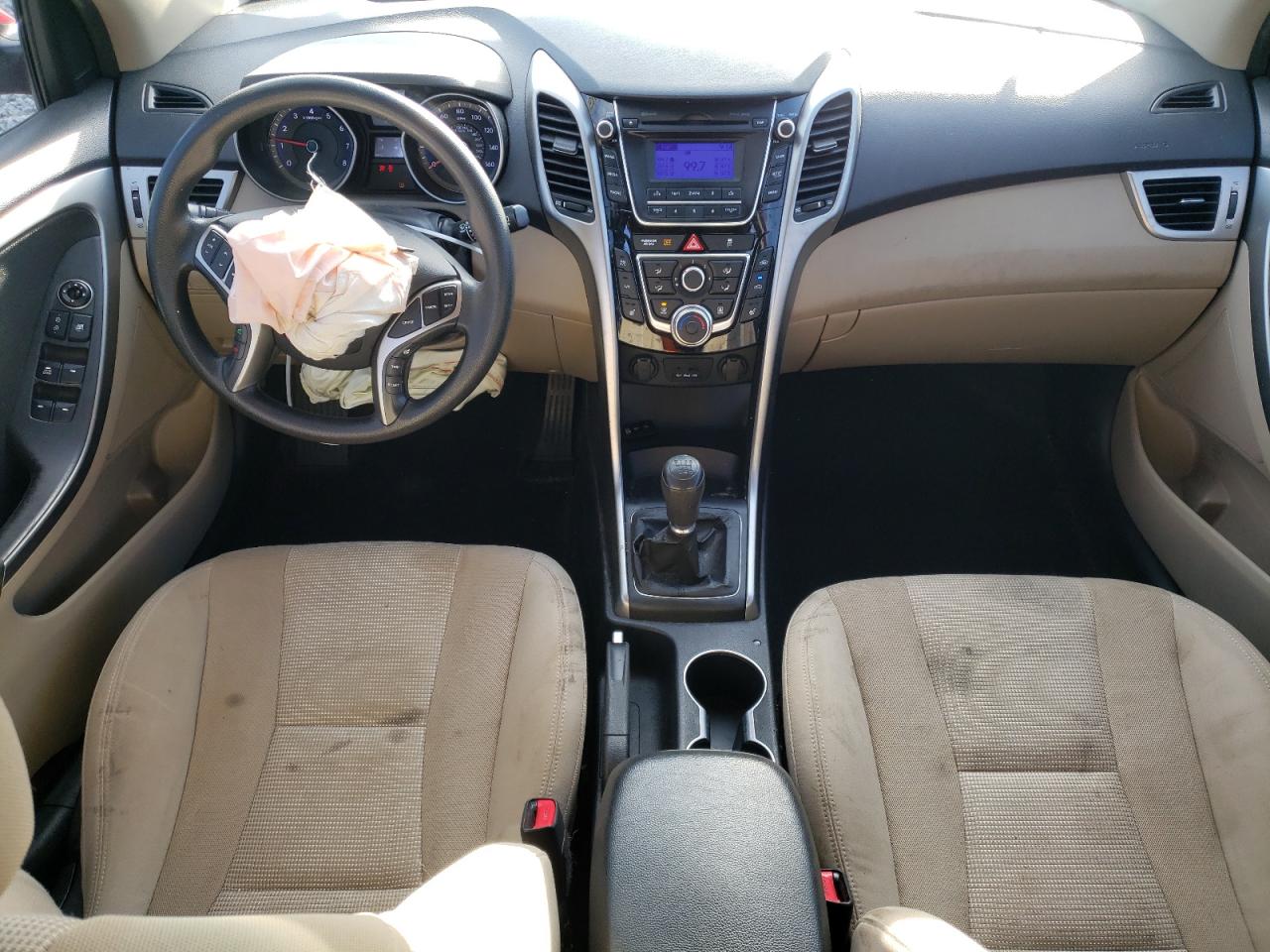 2013 Hyundai Elantra VIN KMHD35LEXDU020098 Copart auction photo, front end damage thumbnail 8