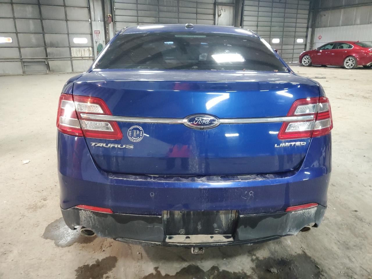 2013 Ford Taurus VIN 1FAHP2F88DG156233 Copart auction photo, front end / rear end damage thumbnail 6