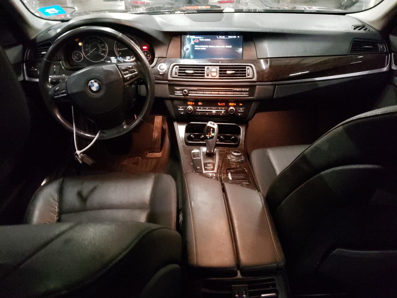 2013 BMW 5er VIN WBAXH5C5XDD110903 Copart auction photo, side / minor dent/scratches damage thumbnail 8