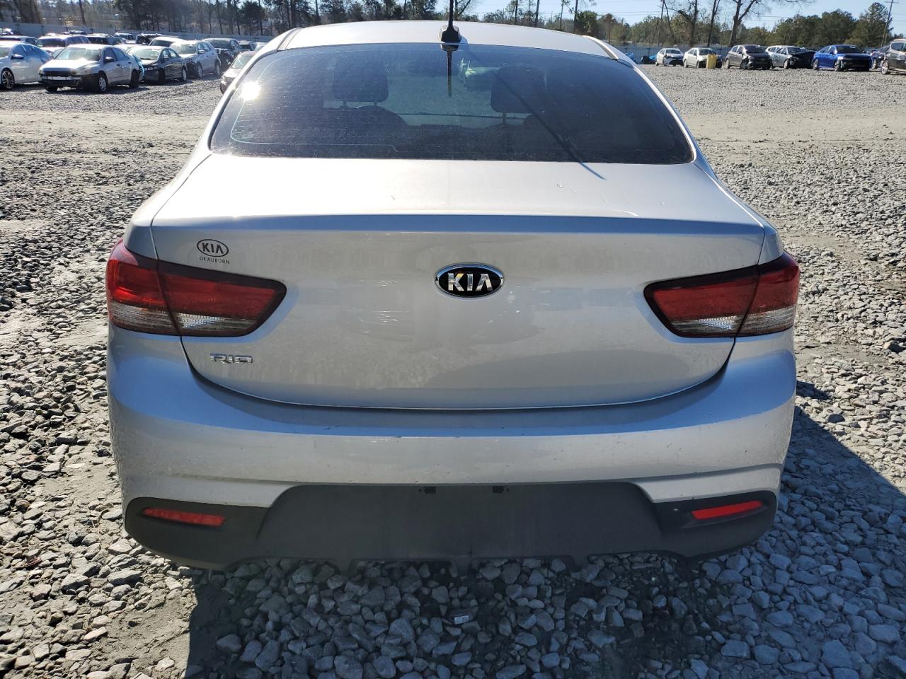 2018 KIA Rio VIN 3KPA24AB3JE066556 Copart auction photo, front end damage thumbnail 6