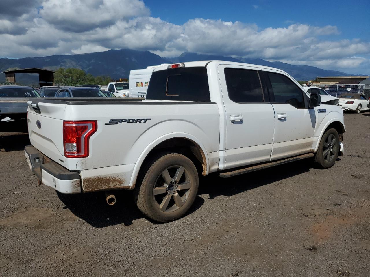 2015 Ford F-150 VIN 1FTEW1CFXFFC94975 Copart auction photo, front end damage thumbnail 3