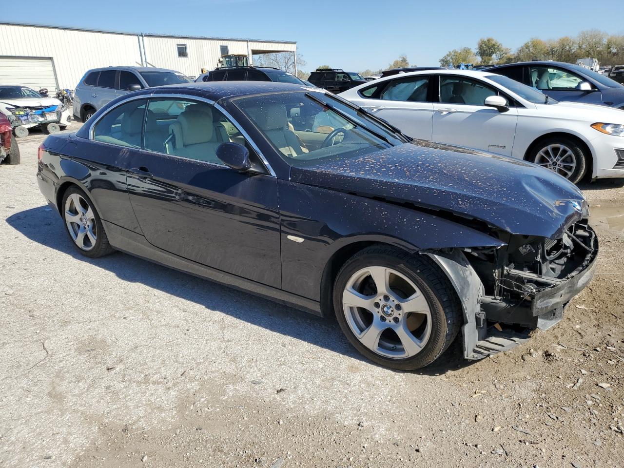 2007 BMW 3er VIN WBAWL13527PX14001 Copart auction photo, front end damage thumbnail 4