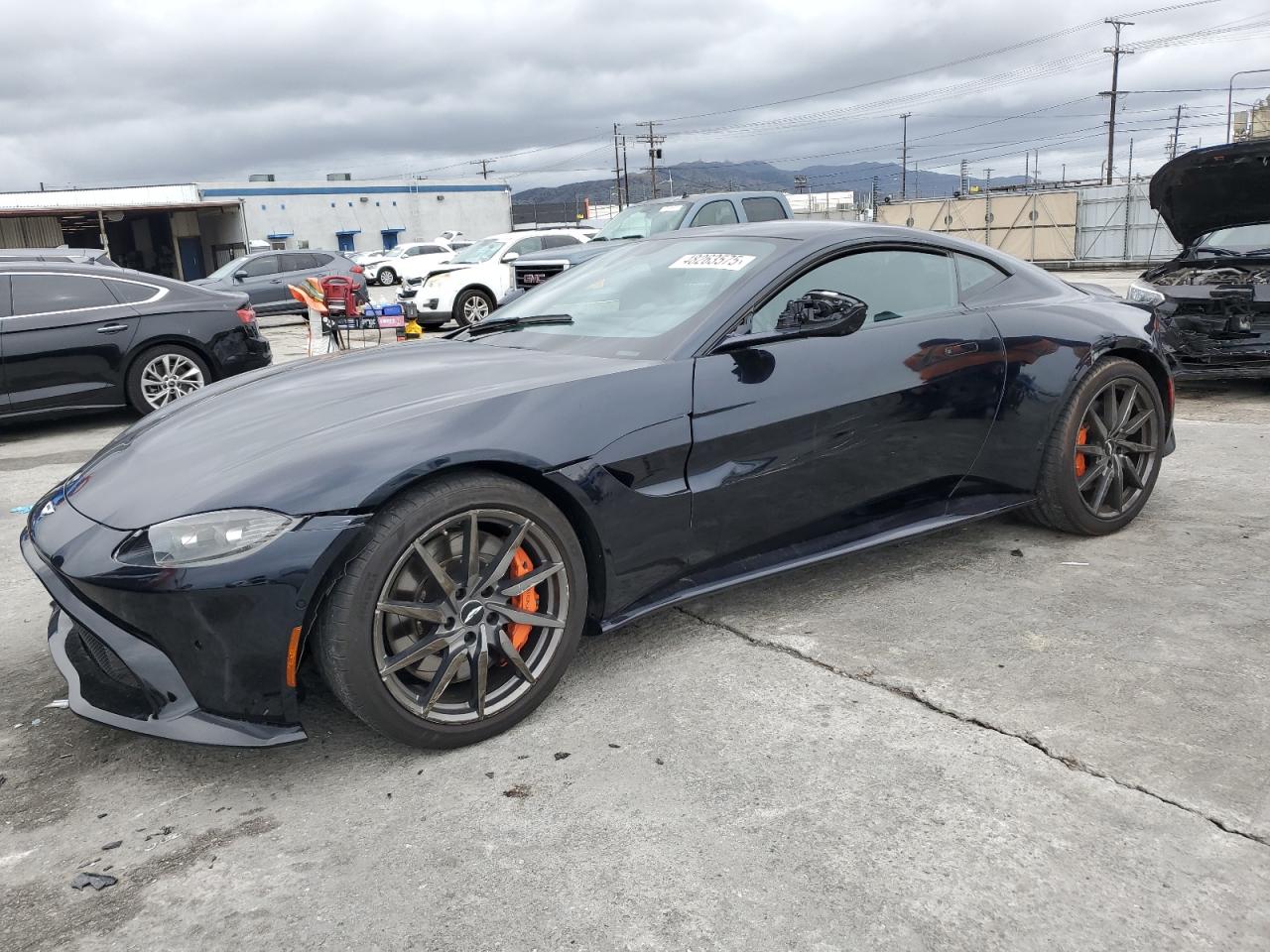 2020 Aston Martin Vantage VIN SCFSMGAW8LGN04656 - Copart auction photo