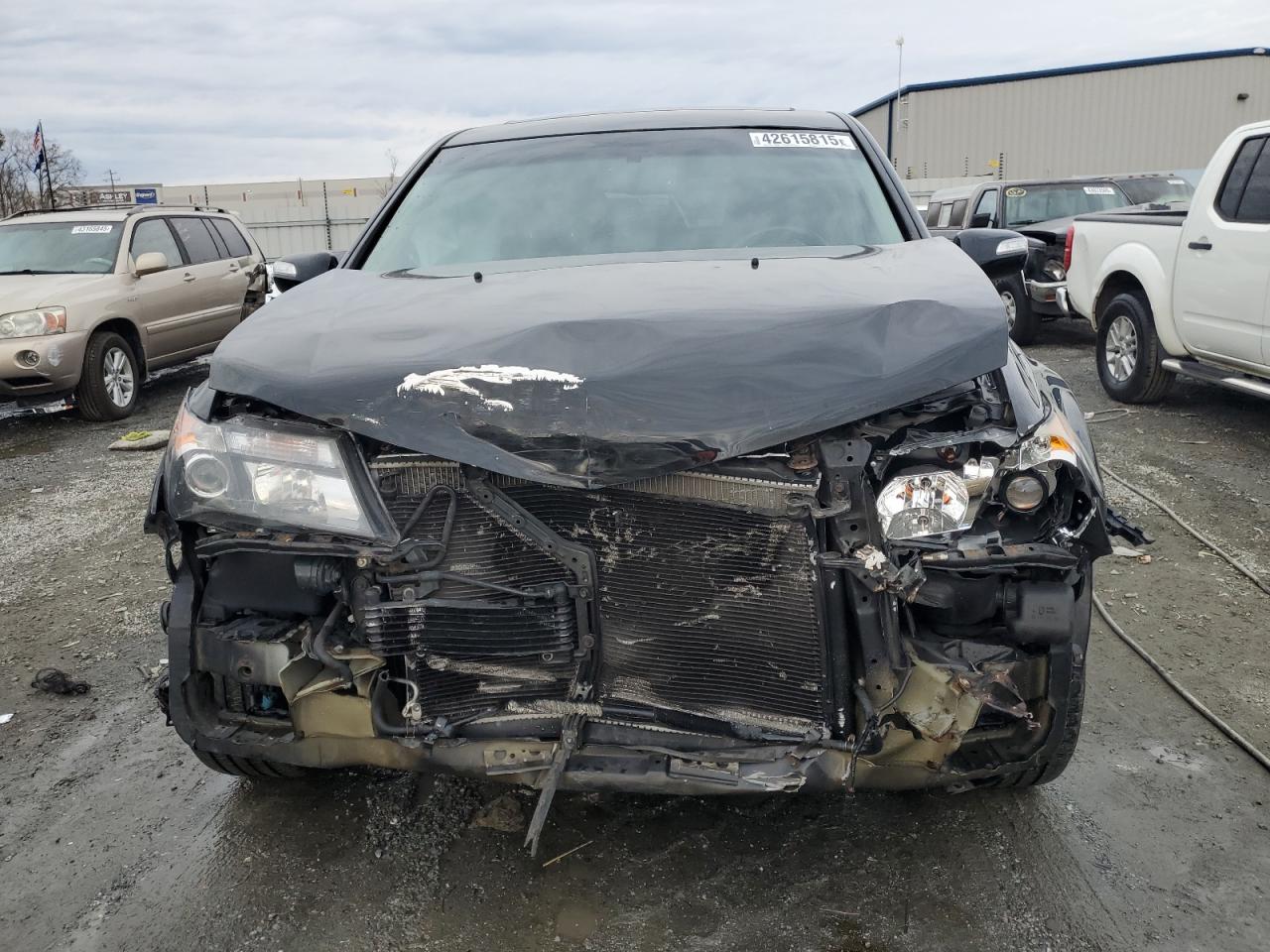 2012 Acura MDX VIN 2HNYD2H21CH506889 Copart auction photo, front end damage thumbnail 5