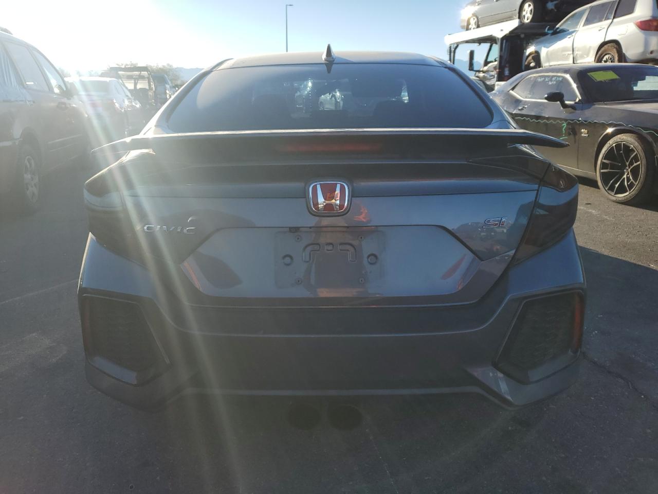 2017 Honda Civic VIN 2HGFC1E52HH702860 Copart auction photo, front end damage thumbnail 6