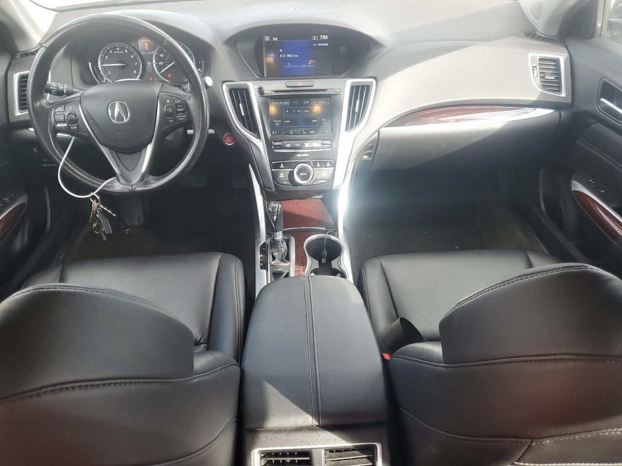 2015 Acura TLX VIN 19UUB1F32FA028356 Copart auction photo, front end damage thumbnail 8