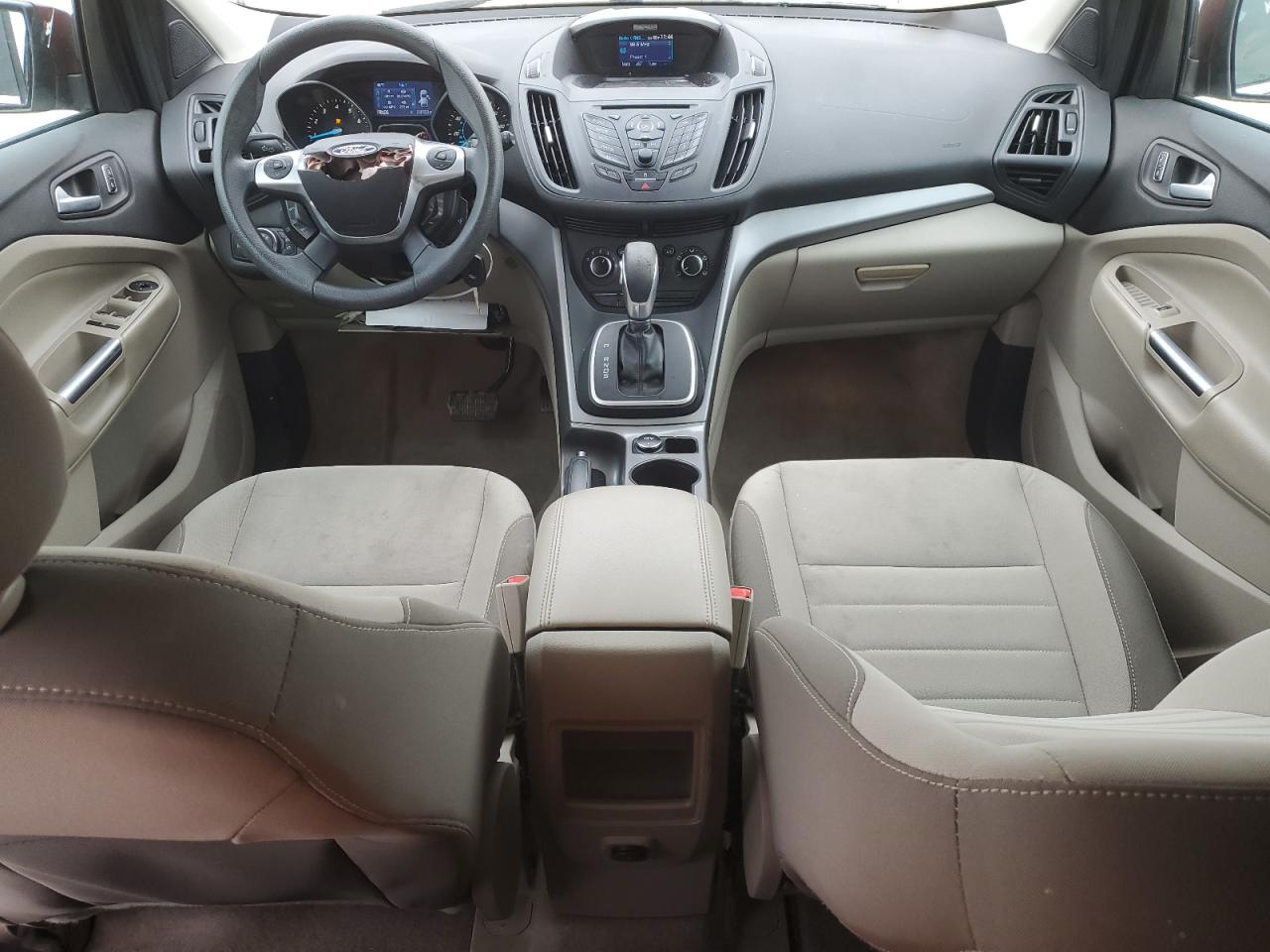 2014 Ford Escape VIN 1FMCU0GX3EUA45045 Copart auction photo, front end / side damage thumbnail 8