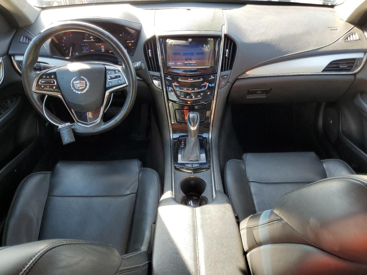 2014 Cadillac ATS VIN 1G6AH5SX0E0193006 Copart auction photo, rear end / minor dent/scratches damage thumbnail 8