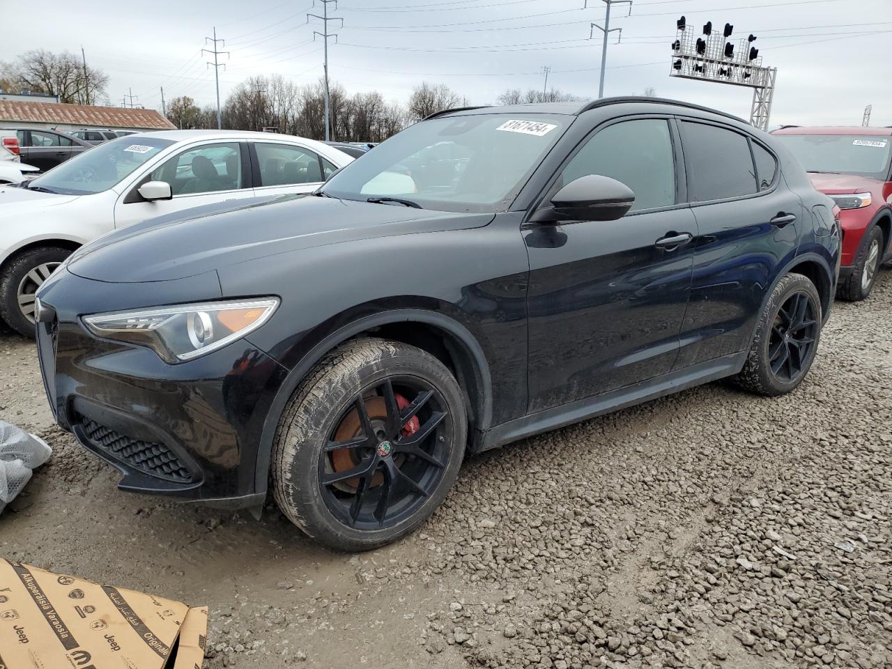 2019 Alfa Romeo Stelvio VIN ZASPAKBN2K7C33296