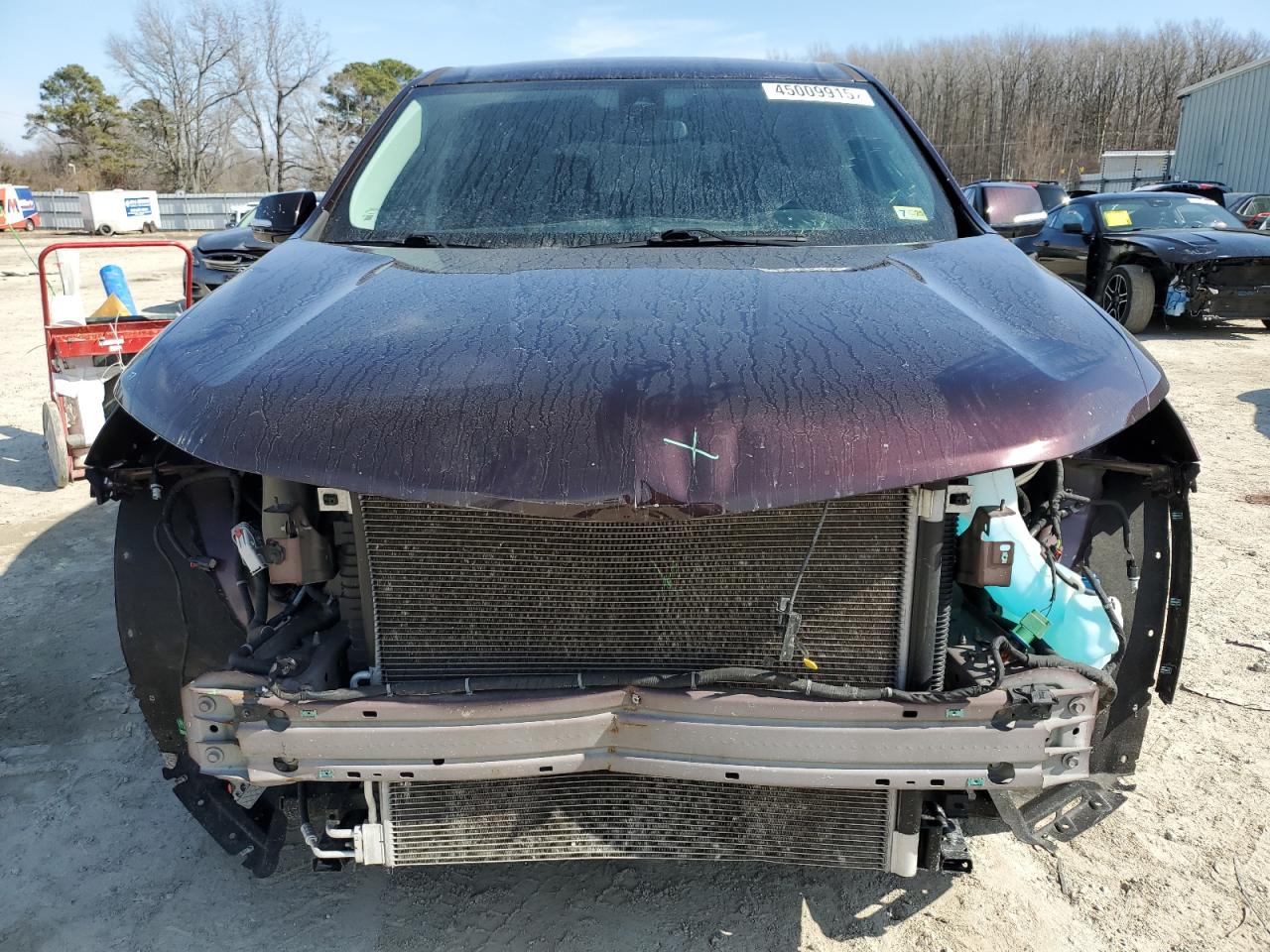 2020 Chevrolet Traverse VIN 1GNEVGKW5LJ171205 Copart auction photo, front end / minor dent/scratches damage thumbnail 5