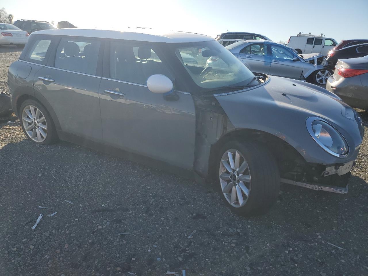 2017 MINI Cooper VIN WMWLN9C52H2E48668 Copart auction photo, front end / side damage thumbnail 4