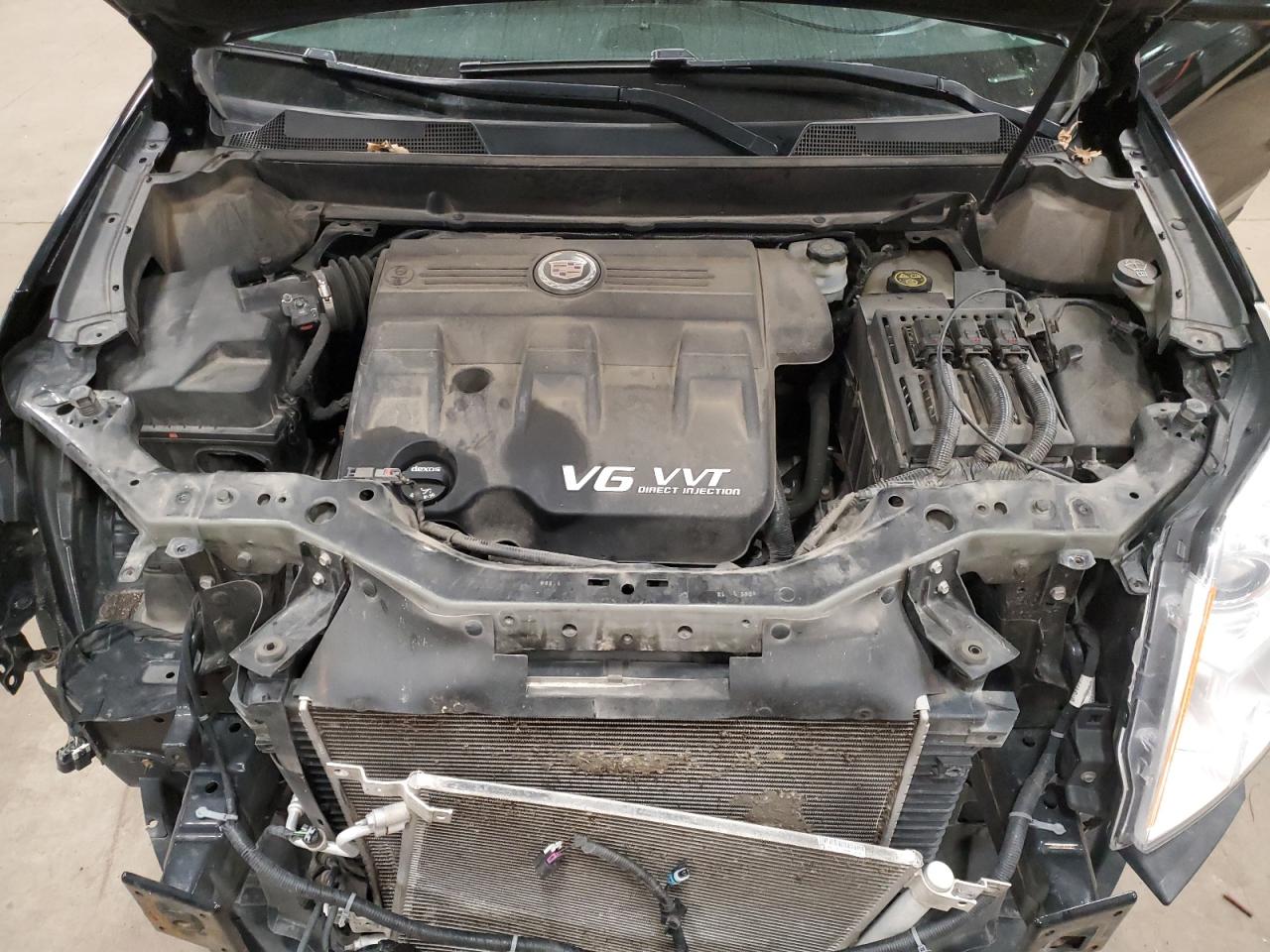 2014 Cadillac SRX VIN 3GYFNEE31ES599447 Copart auction photo, front end damage thumbnail 12