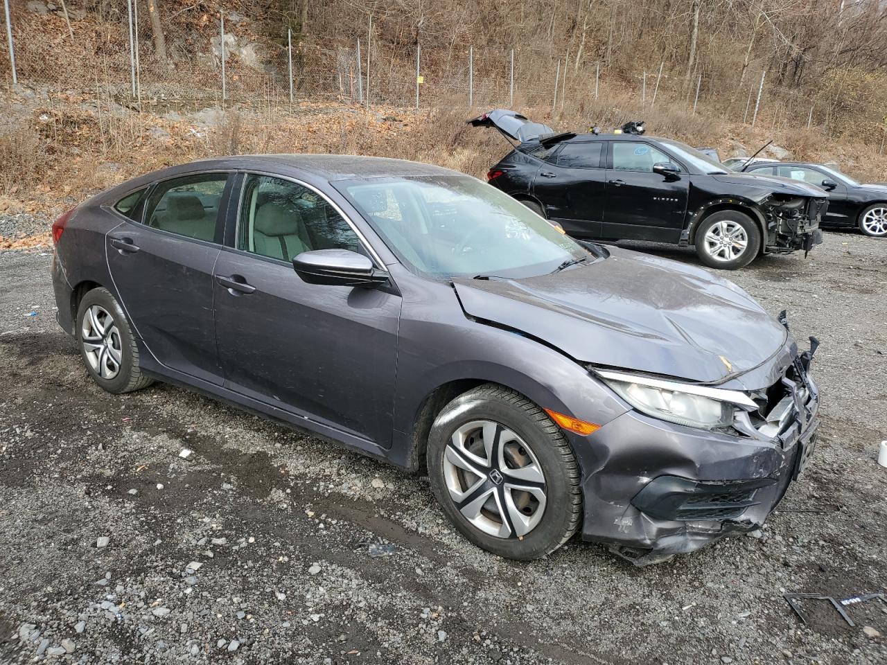 2016 Honda Civic VIN 19XFC2F51GE209913 Copart auction photo, front end / minor dent/scratches damage thumbnail 4
