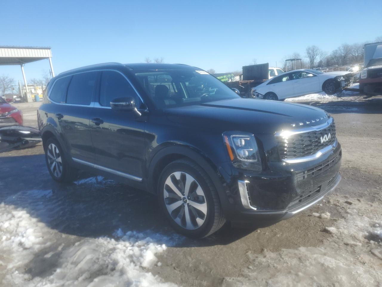 2022 KIA Telluride VIN 5XYP3DHC5NG311548 Copart auction photo, rear end damage thumbnail 4