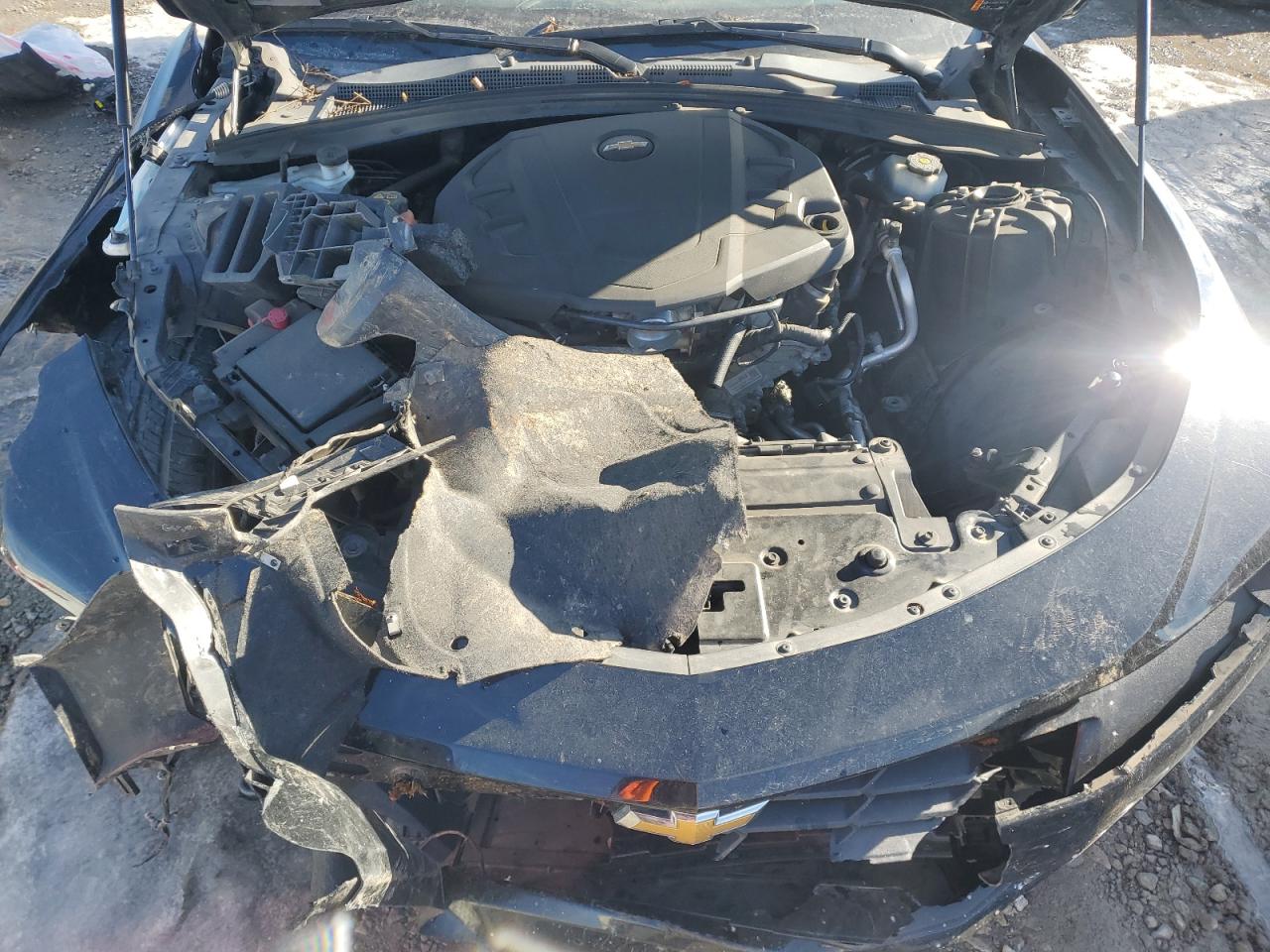 2020 Chevrolet Camaro VIN 1G1FB3DSXL0110956 Copart auction photo, front end / minor dent/scratches damage thumbnail 11