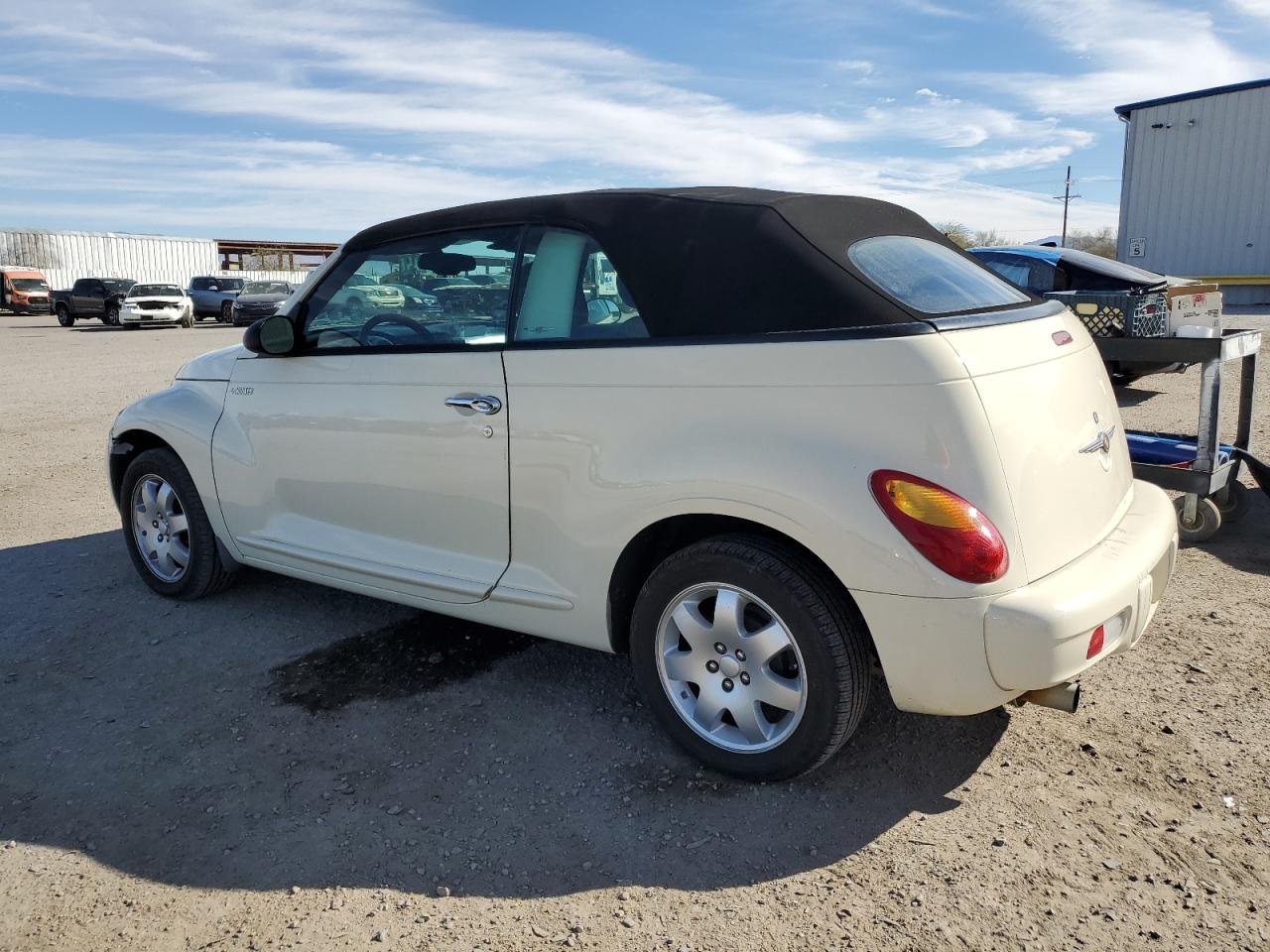 2005 Chrysler PT Cruiser VIN 3C3EY55E95T628363 Copart auction photo, mechanical / front end damage thumbnail 2