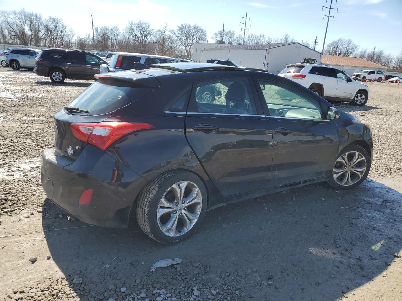 2013 Hyundai Elantra VIN KMHD35LE7DU132034 Copart auction photo, all over damage thumbnail 3