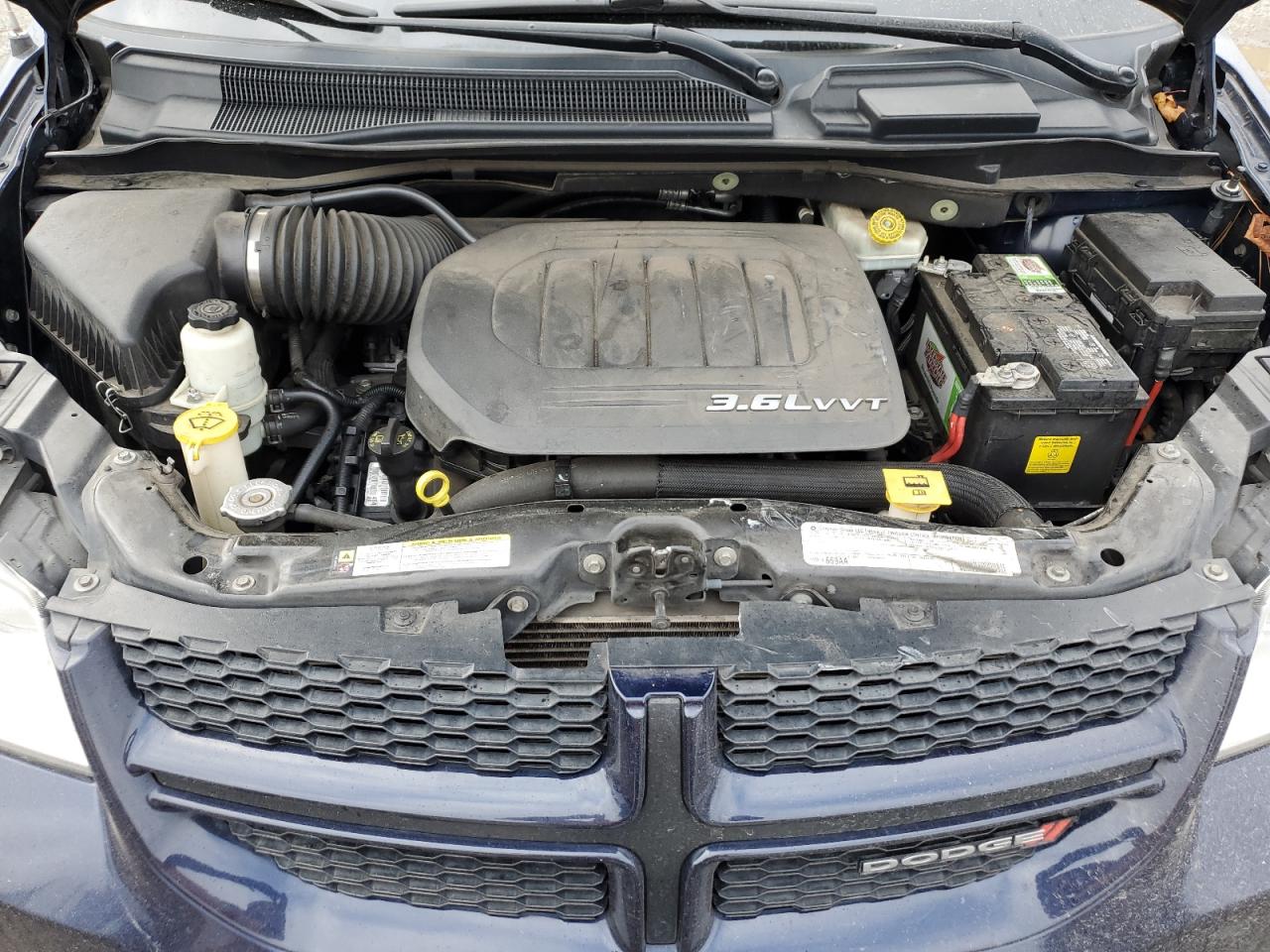 2012 Dodge Caravan VIN 2C4RDGEG3CR399734 Copart auction photo, side damage thumbnail 12