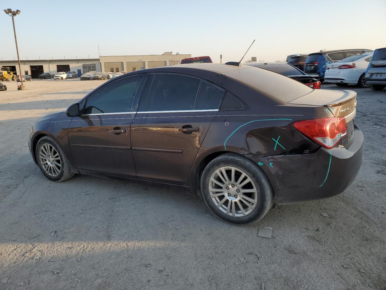 2015 Chevrolet Cruze VIN 1G1PH5SB4F7218521 Copart auction photo, rear end / minor dent/scratches damage thumbnail 2