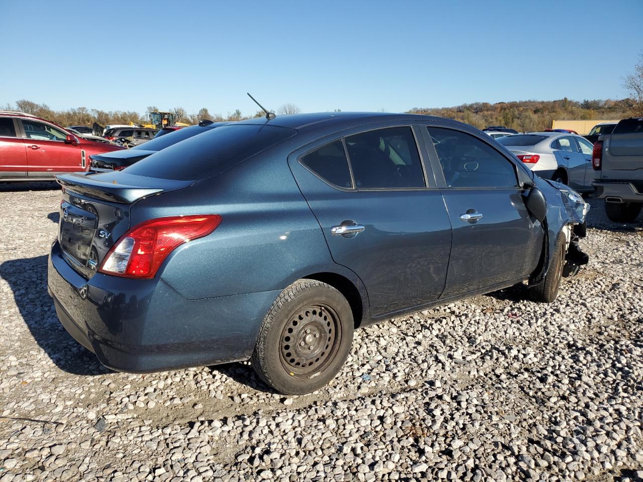 2016 Nissan Versa VIN 3N1CN7AP7GL809188 Copart auction photo, front end / side damage thumbnail 3