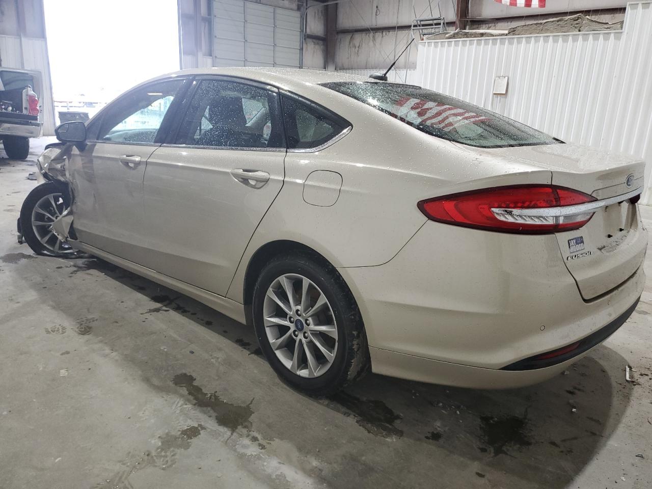2017 Ford Fusion VIN 3FA6P0HD7HR407005 Copart auction photo, front end / undercarriage damage thumbnail 2
