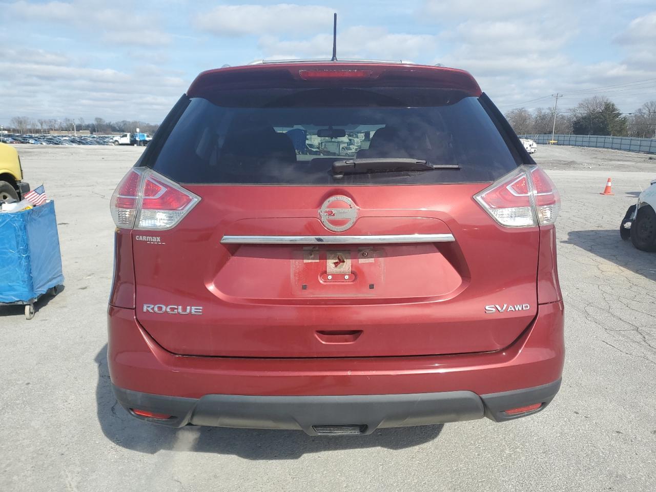 2016 Nissan Rogue VIN JN8AT2MV6GW148937 Copart auction photo, front end / minor dent/scratches damage thumbnail 6