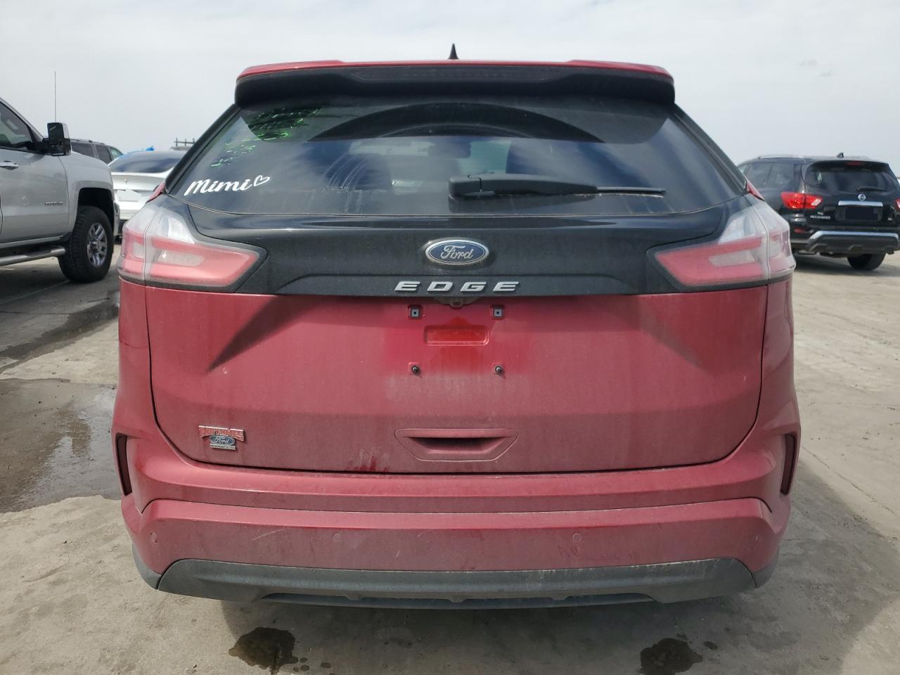 2023 Ford Edge VIN 2FMPK4J96PBA51505 Copart auction photo, undercarriage / hail damage thumbnail 6