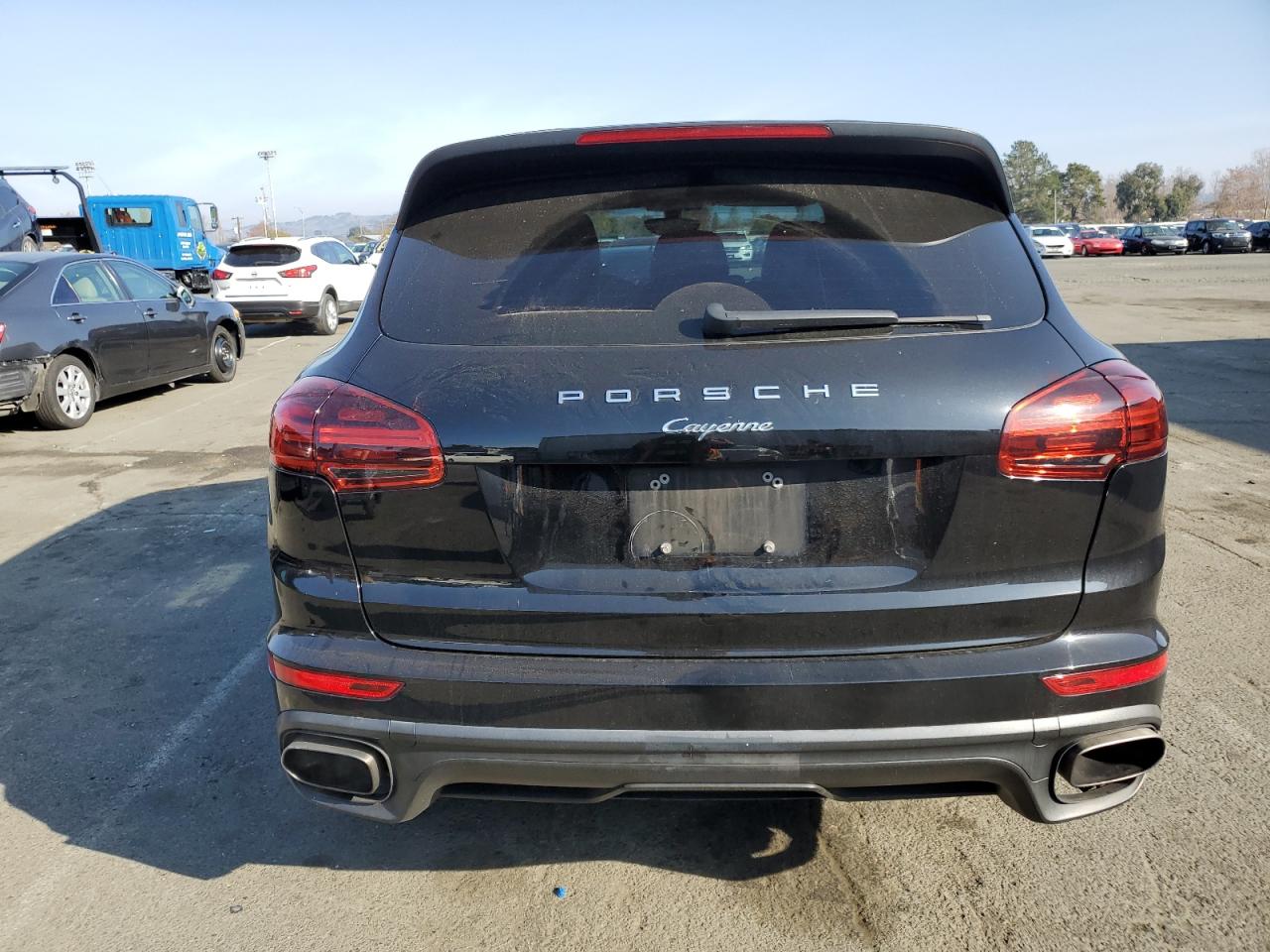 2016 Porsche Cayenne VIN WP1AA2A23GLA08677 Copart auction photo, front end damage thumbnail 6