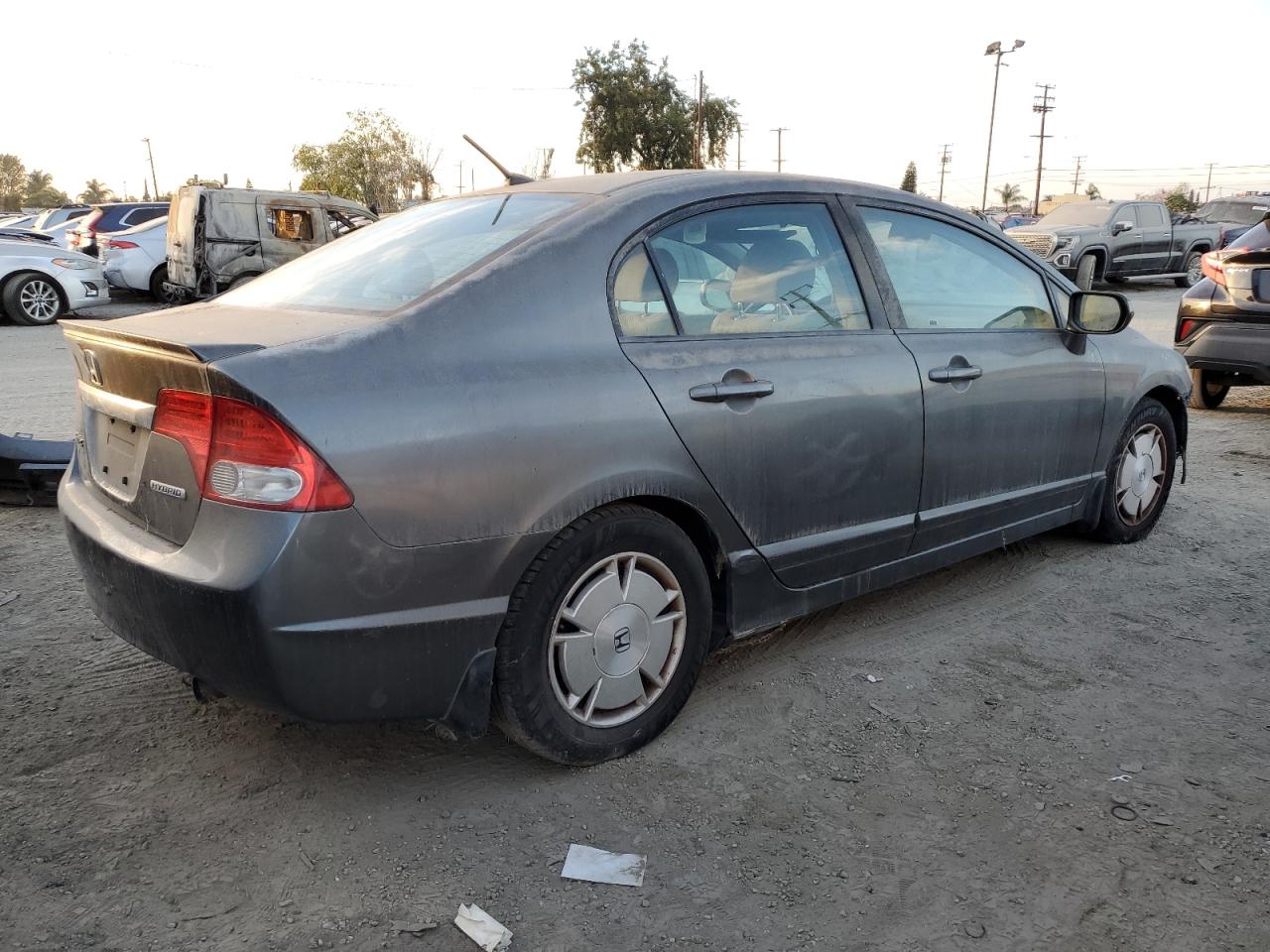 2010 Honda Civic VIN JHMFA3F27AS001782 Copart auction photo, front end damage thumbnail 3