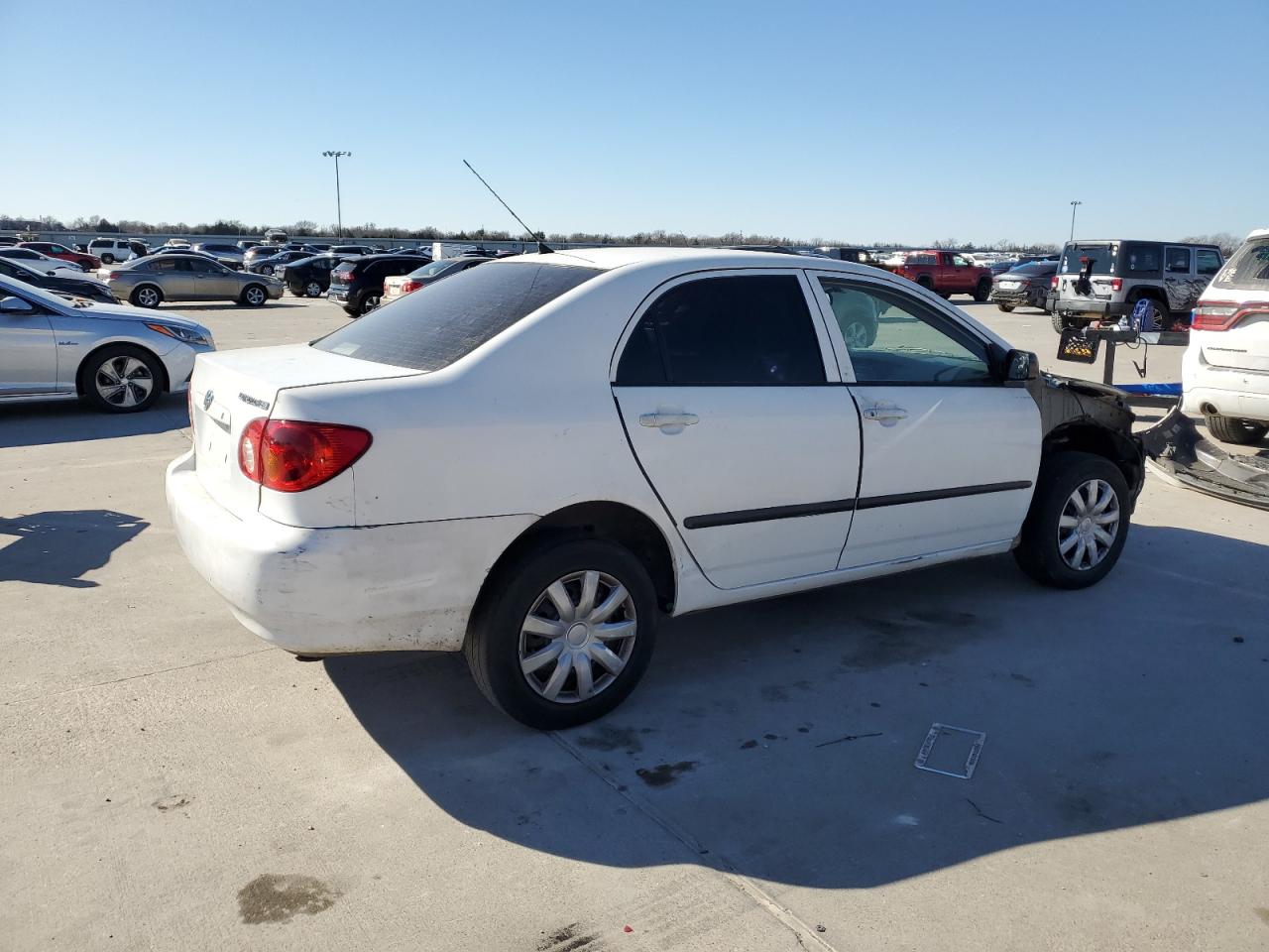 2003 Toyota Corolla VIN JTDBR32EX30002559 Copart auction photo, front end damage thumbnail 3