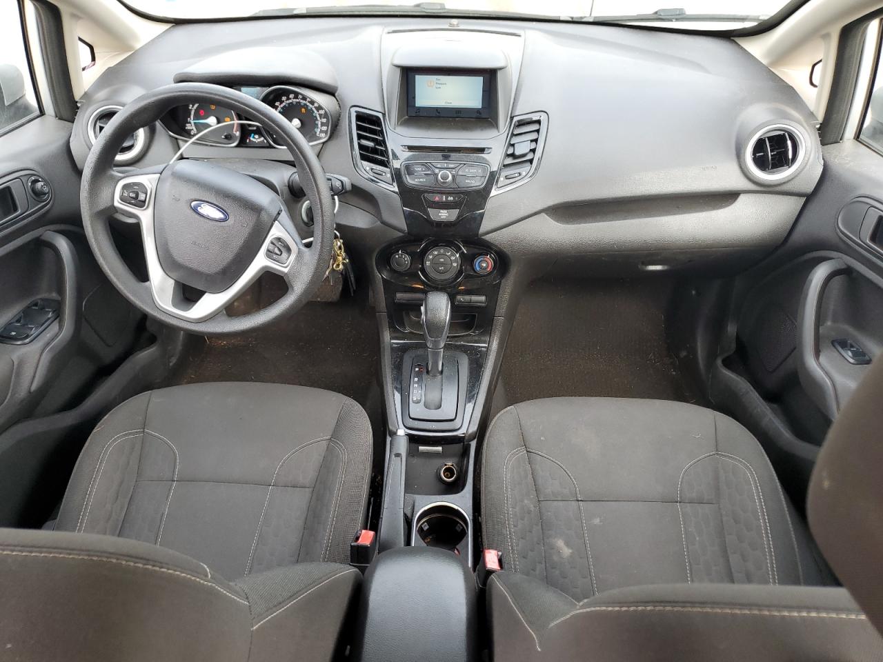 2019 Ford Fiesta VIN 3FADP4EJ0KM137824 Copart auction photo, front end / side damage thumbnail 8