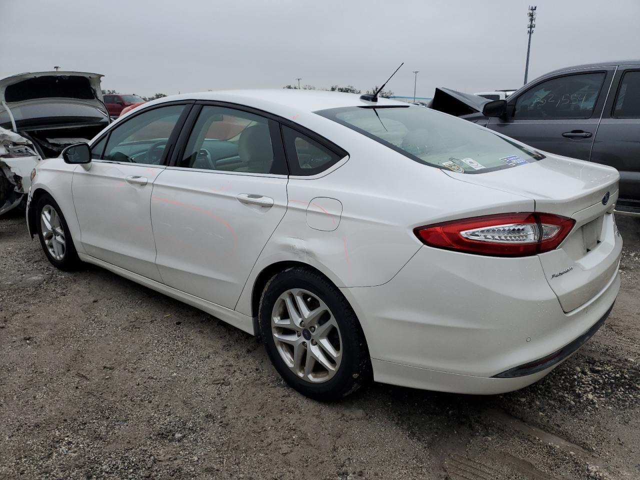 2016 Ford Fusion VIN 1FA6P0HD4G5128483 Copart auction photo, all over damage thumbnail 2