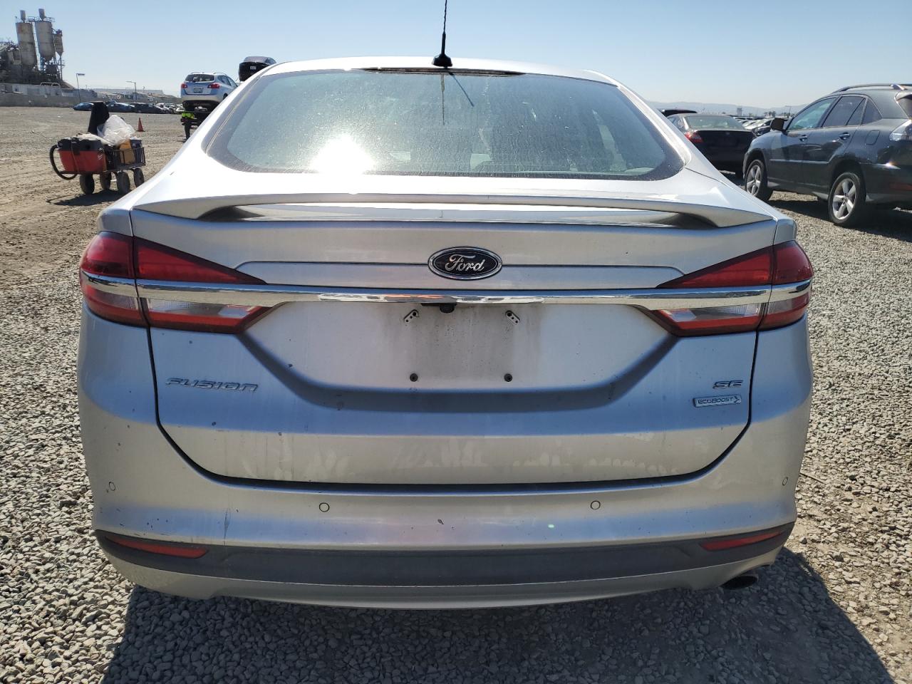 2018 Ford Fusion VIN 3FA6P0HD9JR158793 Copart auction photo, front end damage thumbnail 6