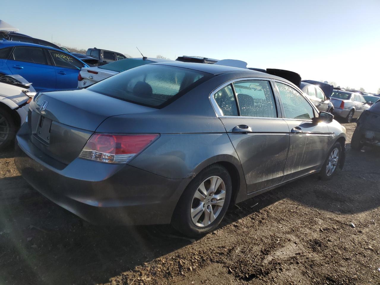2008 Honda Accord VIN JHMCP26448C020081 Copart auction photo, front end / rear end damage thumbnail 3