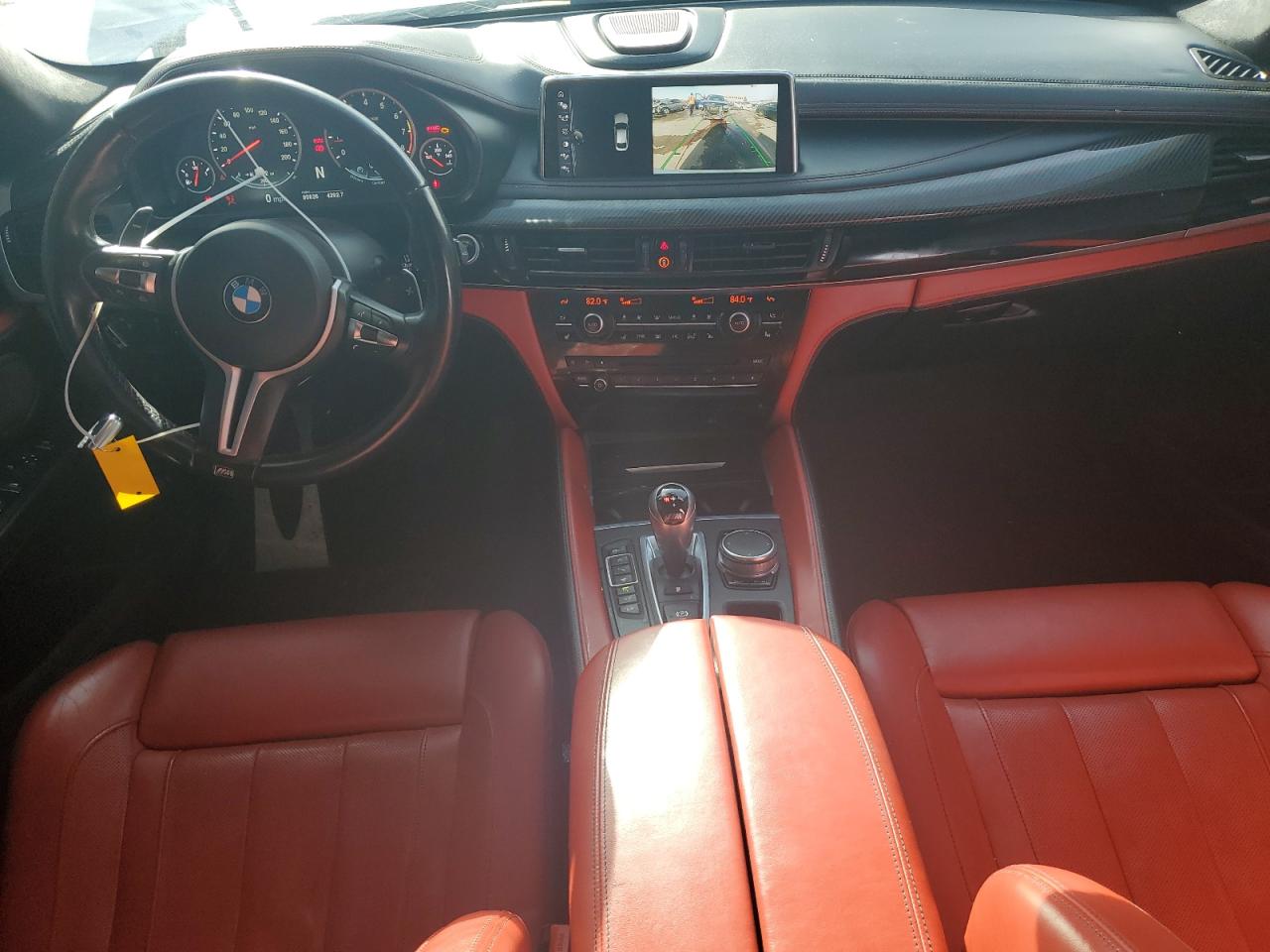 2017 BMW X6 VIN 5YMKW8C37H0U71965 Copart auction photo, front end / rear end damage thumbnail 8
