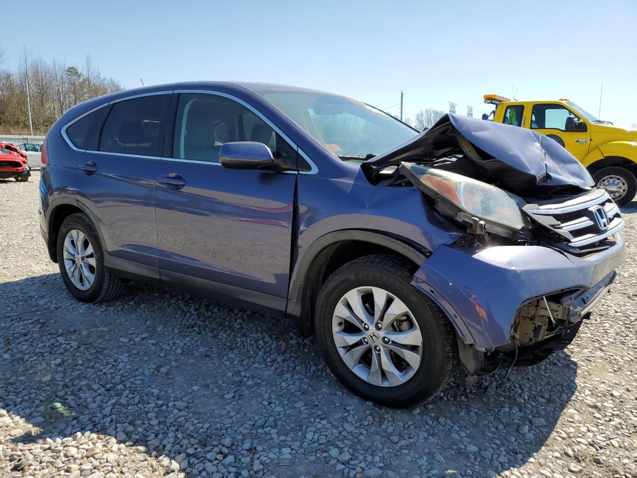 2014 Honda CR-V VIN 3CZRM3H51EG702659 Copart auction photo, front end damage thumbnail 4