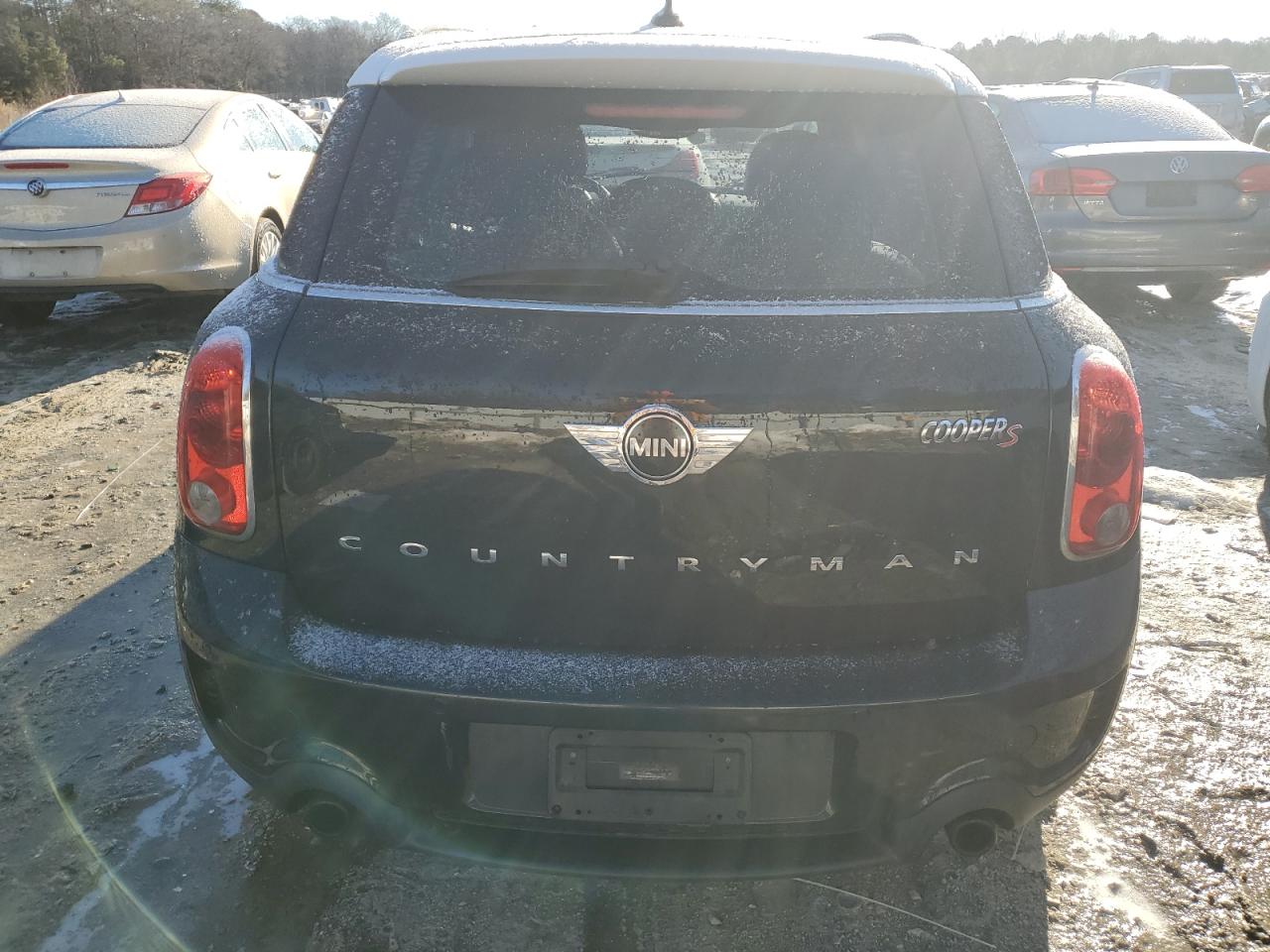 2013 MINI Cooper VIN WMWZC3C54DWP24815 Copart auction photo, side damage thumbnail 6