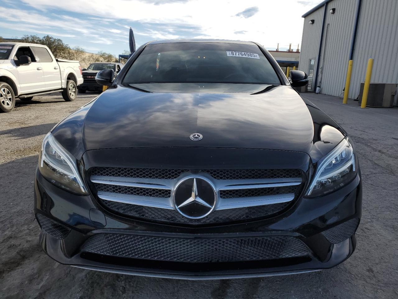 2020 Mercedes-Benz C-klasse VIN WDDWF8DB2LR563401 Copart auction photo, side damage thumbnail 5