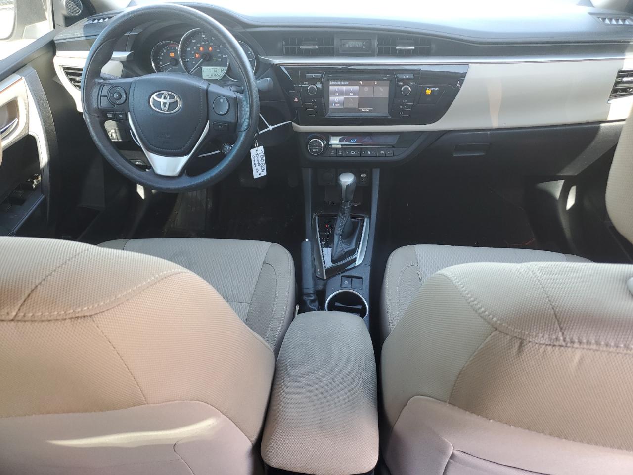 2016 Toyota Corolla VIN 2T1BURHE5GC487181 Copart auction photo, rear end damage thumbnail 8
