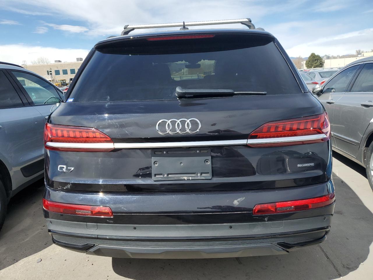 2021 Audi Q7 VIN WA1VXAF75MD026730 Copart auction photo, rollover damage thumbnail 6