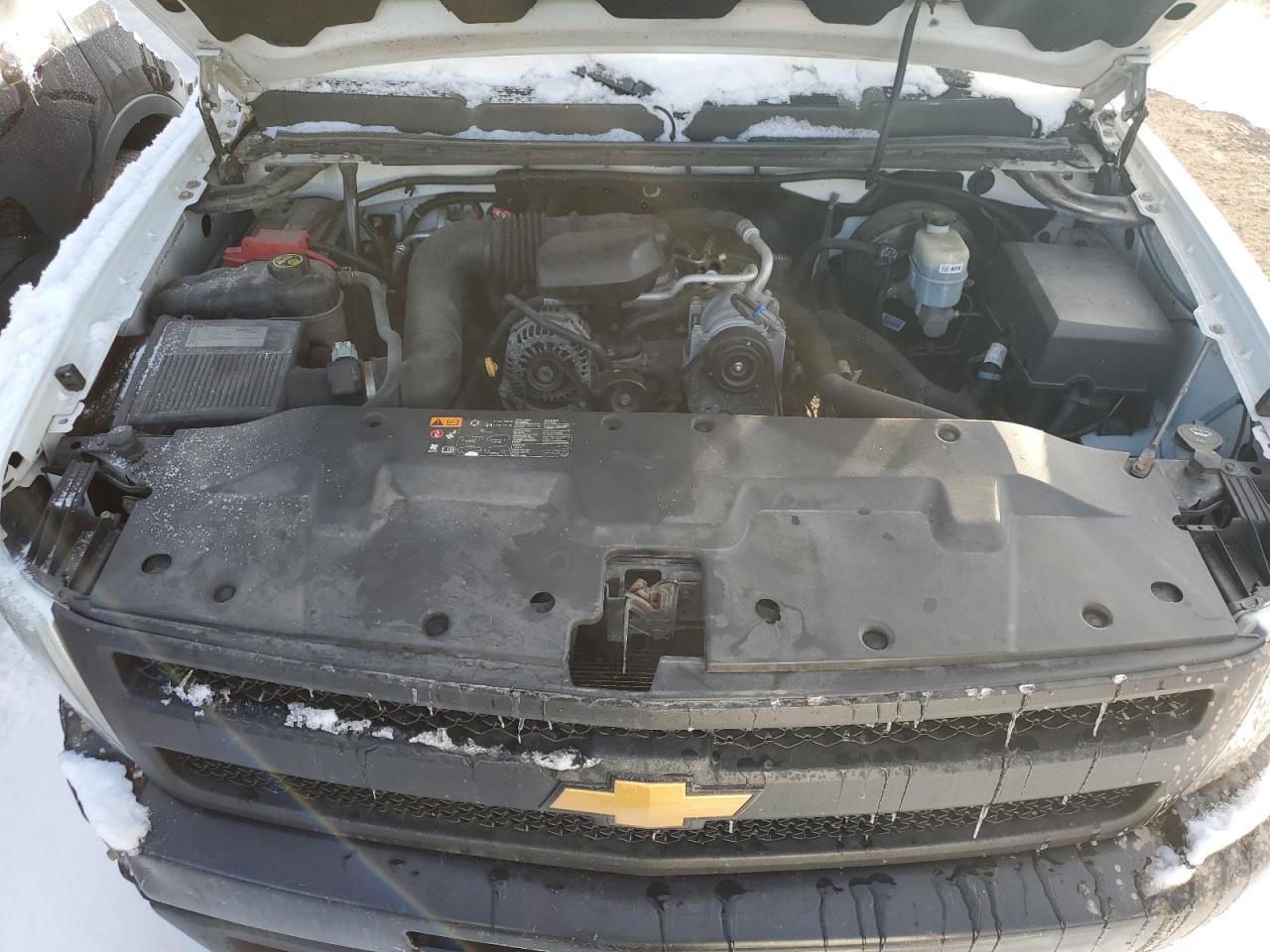2012 Chevrolet Silverado VIN 1GCNCPEX2CZ293458 Copart auction photo, side / front end damage thumbnail 11