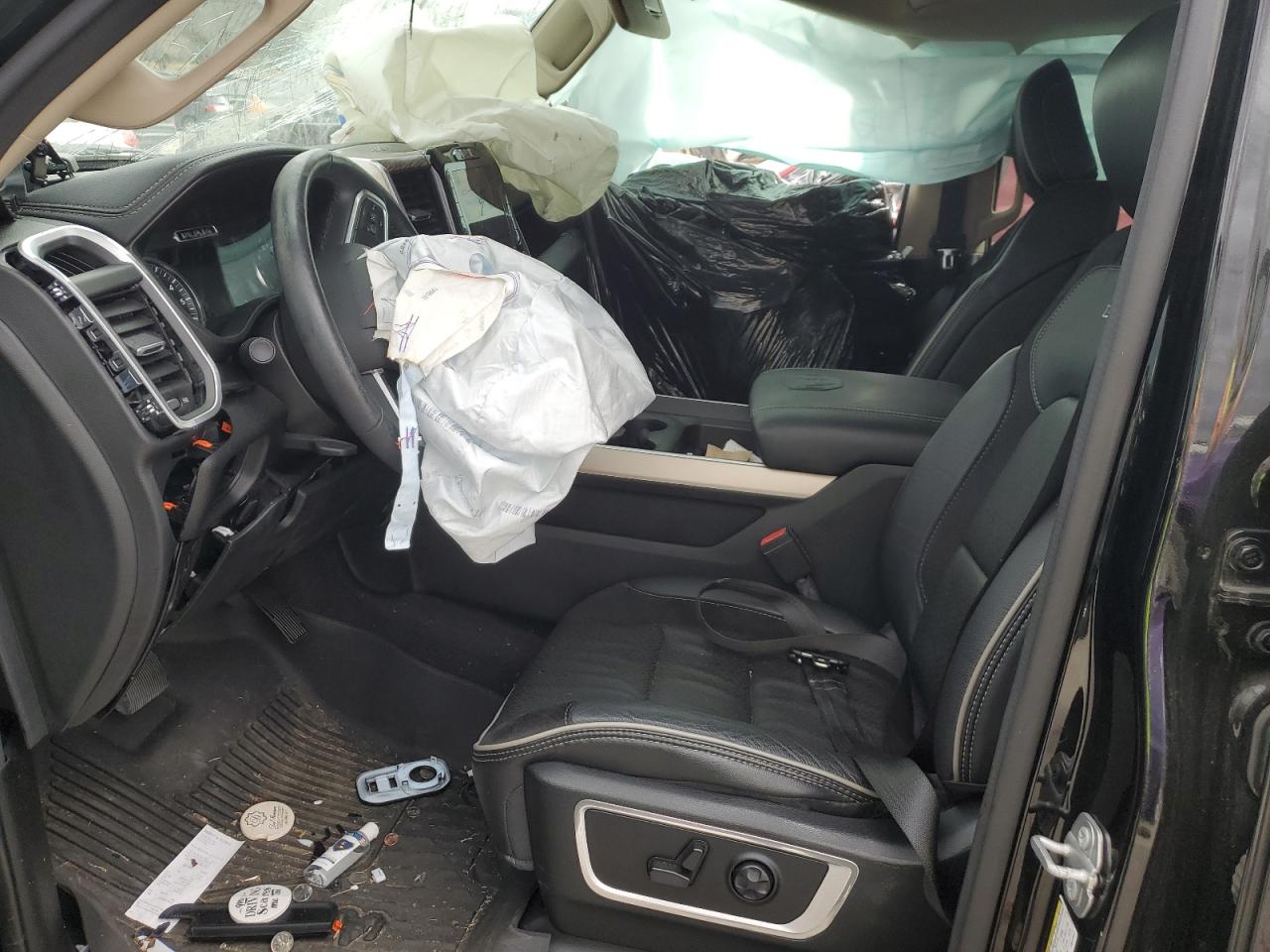 2020 RAM 1500 VIN 1C6RREJT1LN311647 Copart auction photo, all over damage thumbnail 7