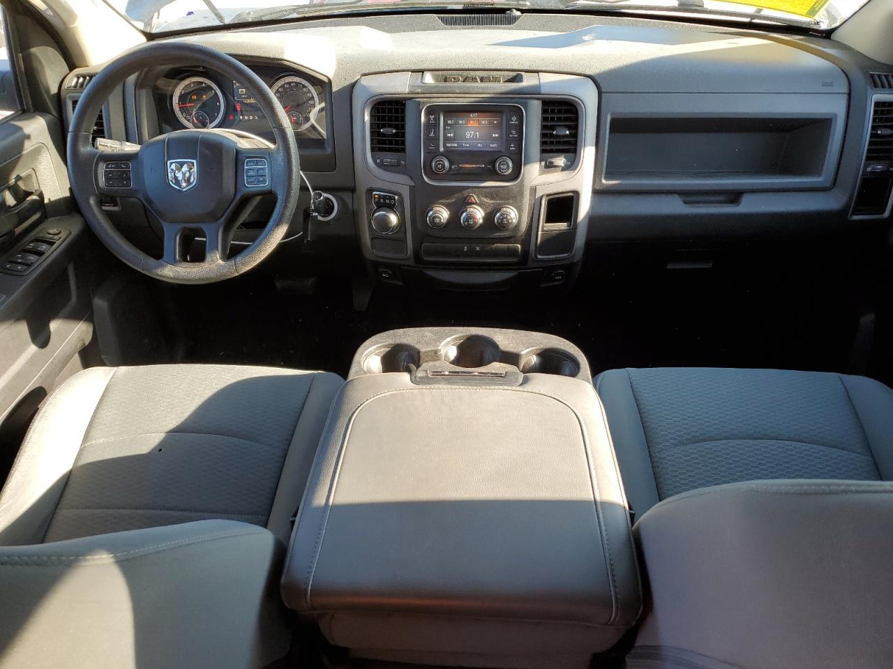 2016 RAM 1500 VIN 1C6RR6KG8GS216193 Copart auction photo, front end / side damage thumbnail 8