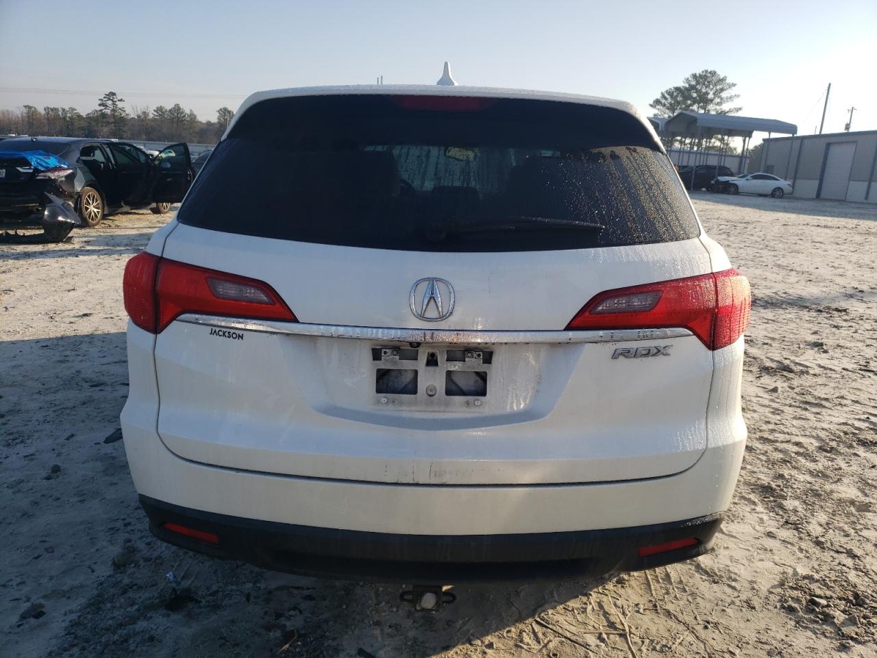 2015 Acura RDX VIN 5J8TB3H50FL002235 Copart auction photo, side / front end damage thumbnail 6