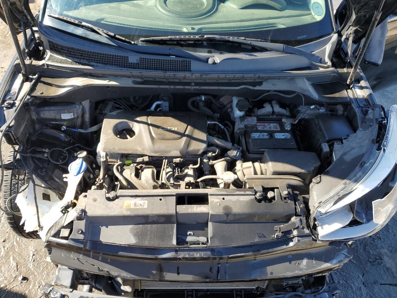 2017 KIA Soul VIN KNDJN2A25H7431860 Copart auction photo, front end damage thumbnail 12