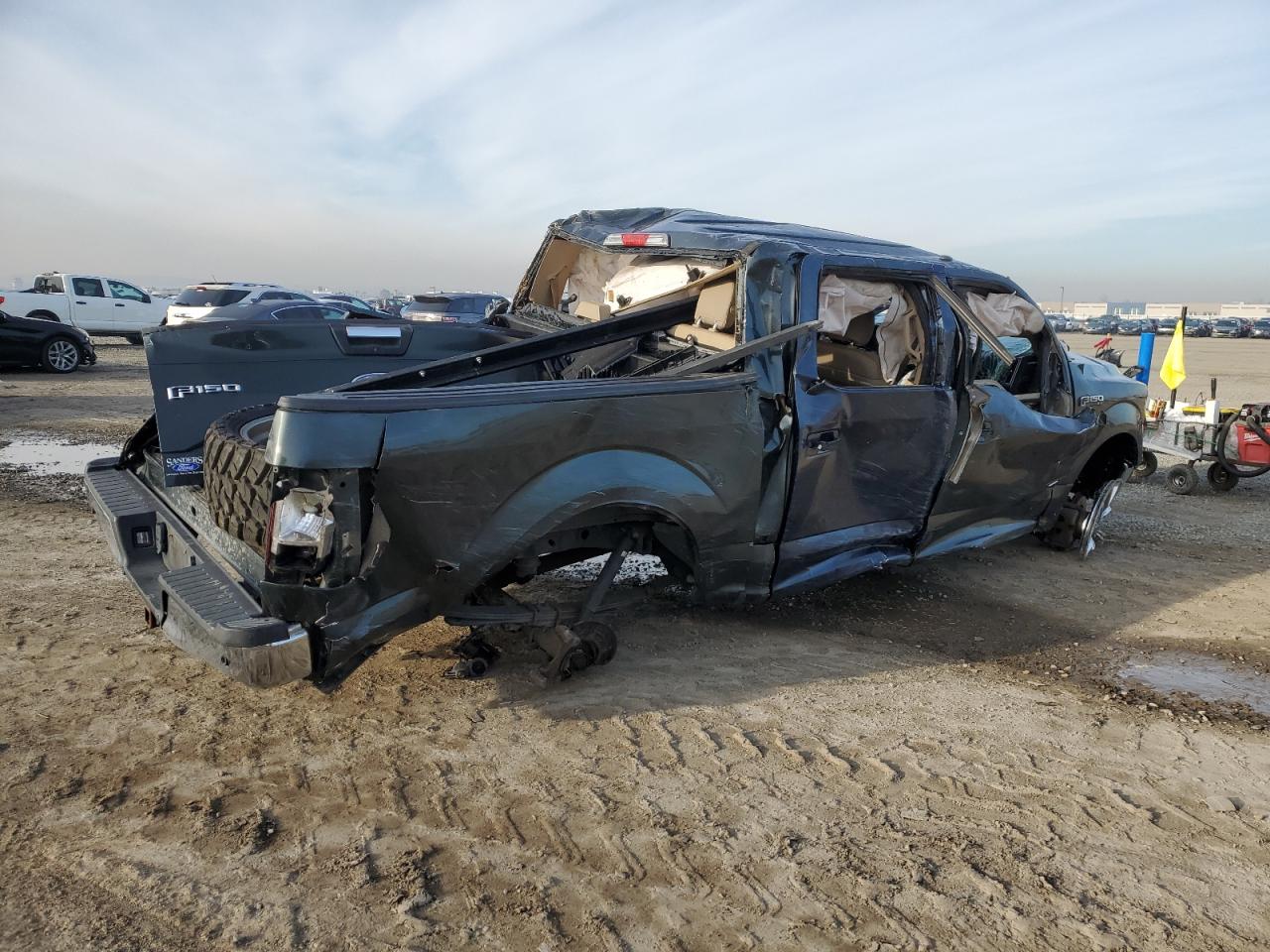 2015 Ford F-150 VIN 1FTEW1CP8FFB77680 Copart auction photo, all over damage thumbnail 3