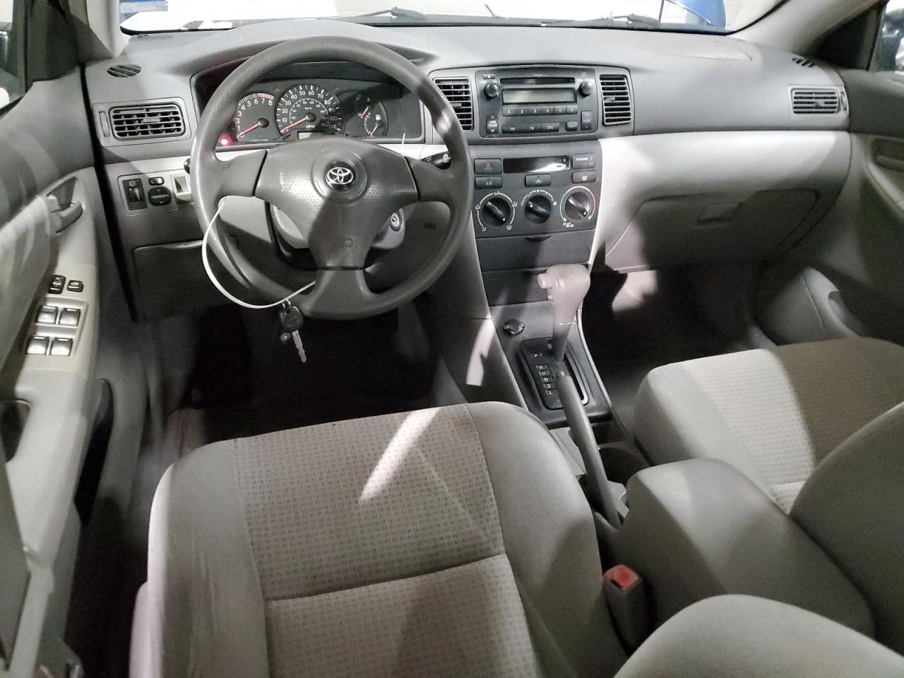 2006 Toyota Corolla VIN JTDBR32E760068832 Copart auction photo, side damage thumbnail 8
