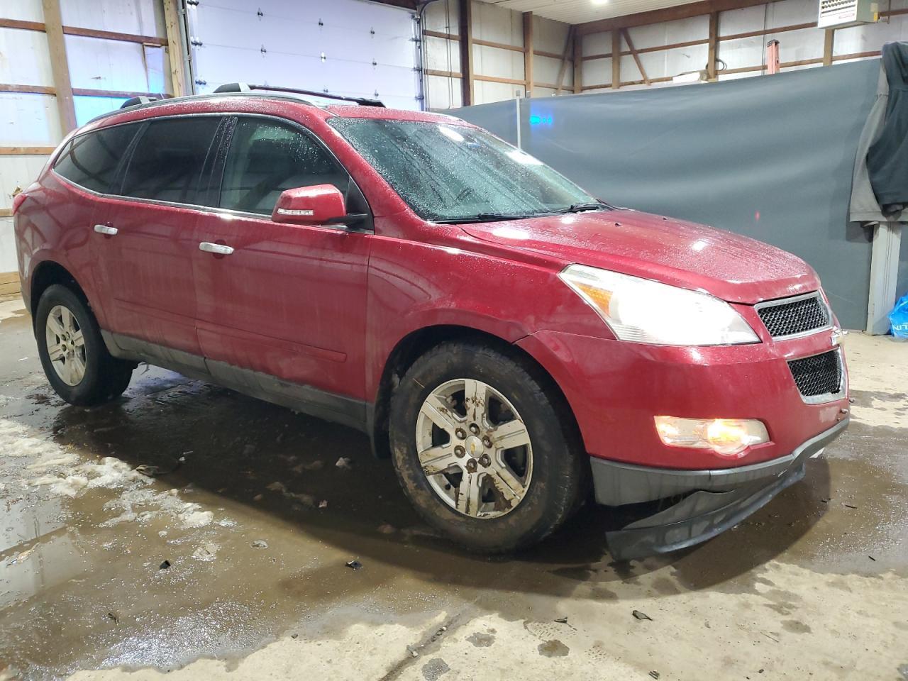 2012 Chevrolet Traverse VIN 1GNKRJED8CJ308703 Copart auction photo, all over damage thumbnail 4