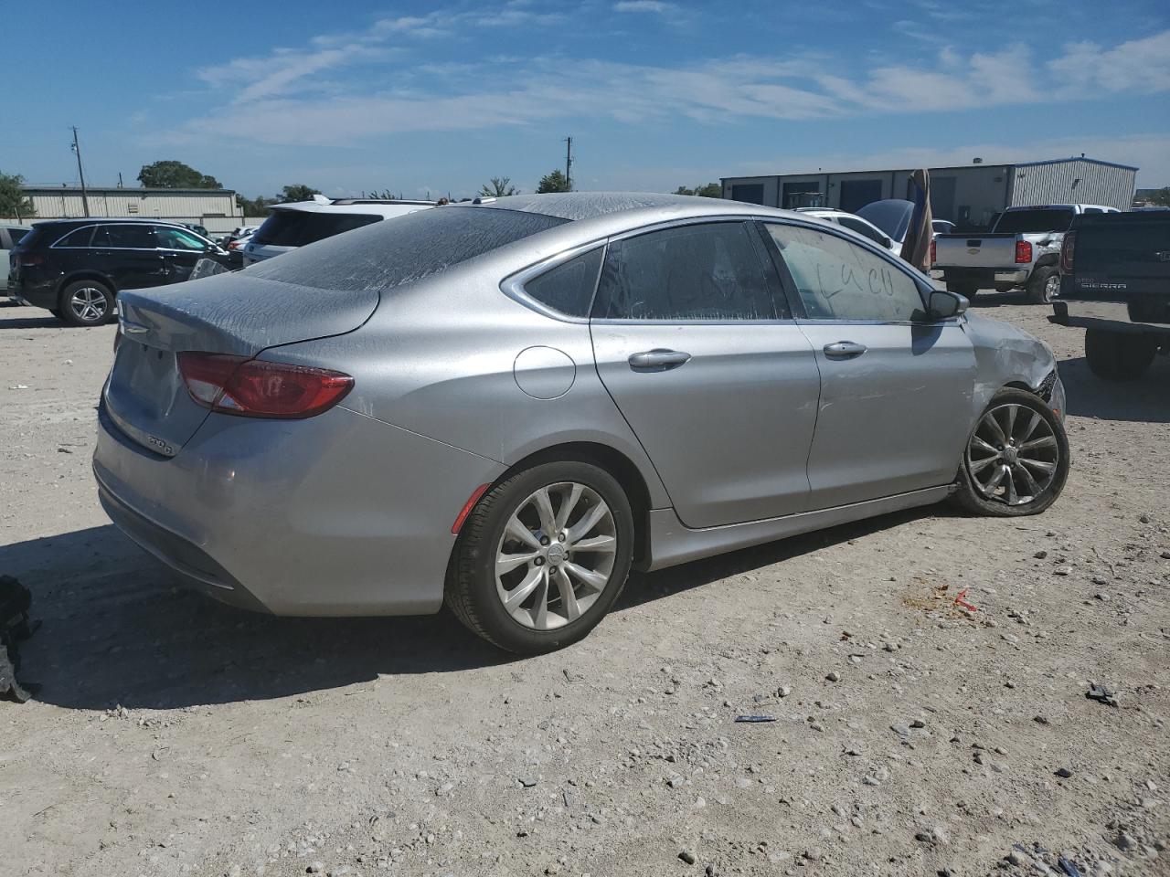 2015 Chrysler 200 VIN 1C3CCCCB8FN549514 Copart auction photo, front end / mechanical damage thumbnail 3