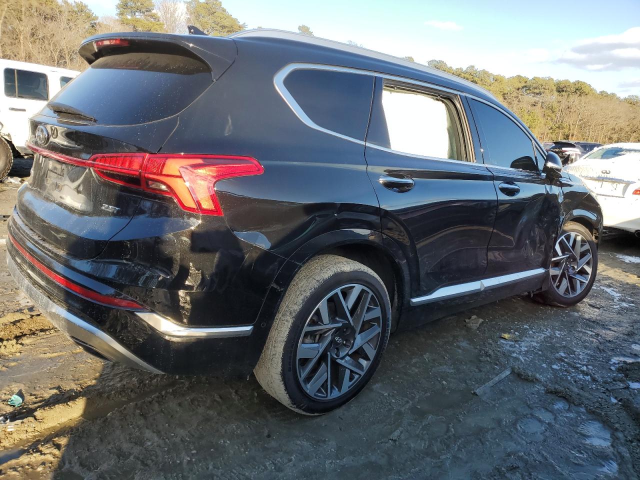 2023 Hyundai Santa Fe VIN 5NMS54AL8PH490482 Copart auction photo, mechanical / all over damage thumbnail 3